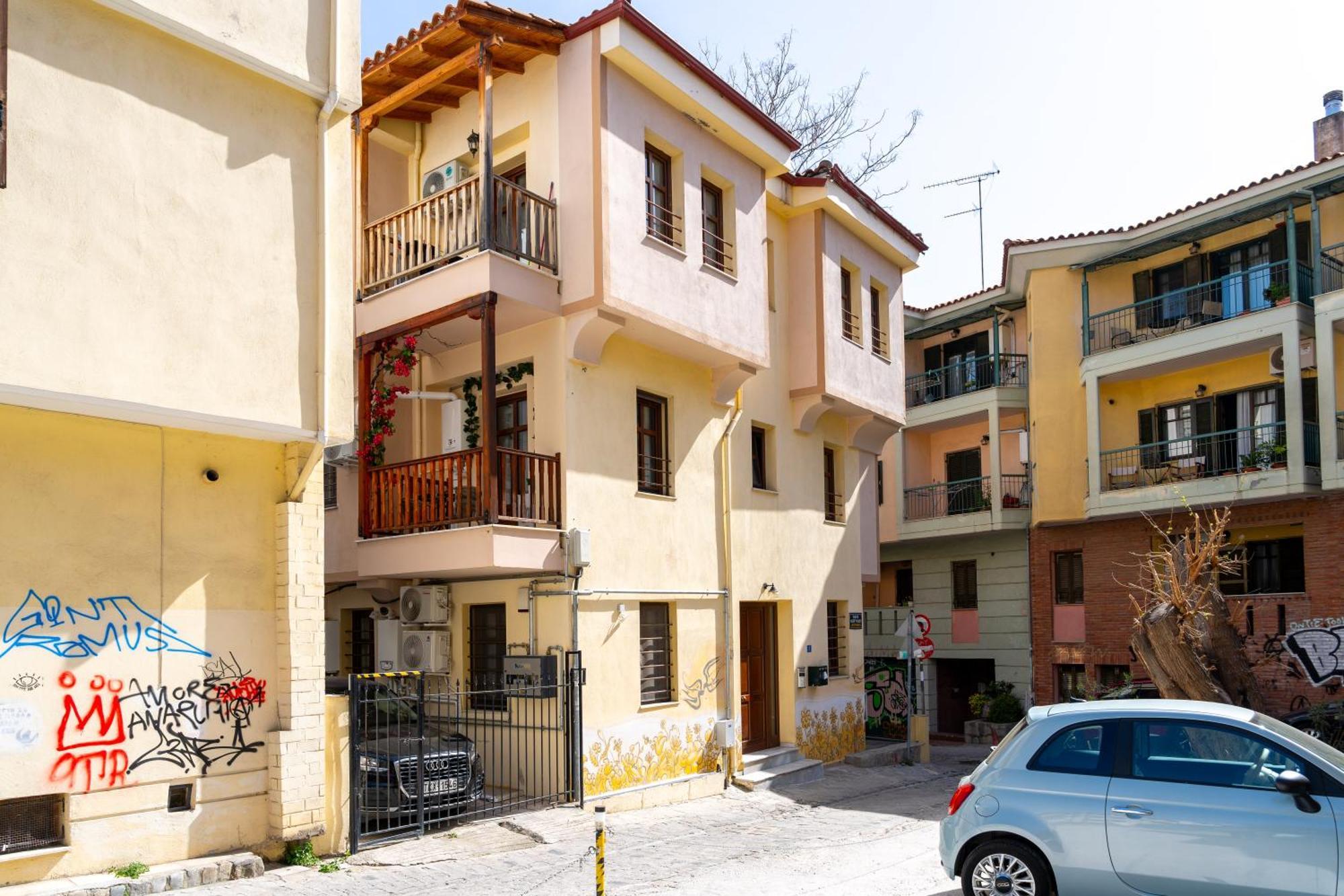 Angels Apartment Free Private Parking Thessaloniki Buitenkant foto
